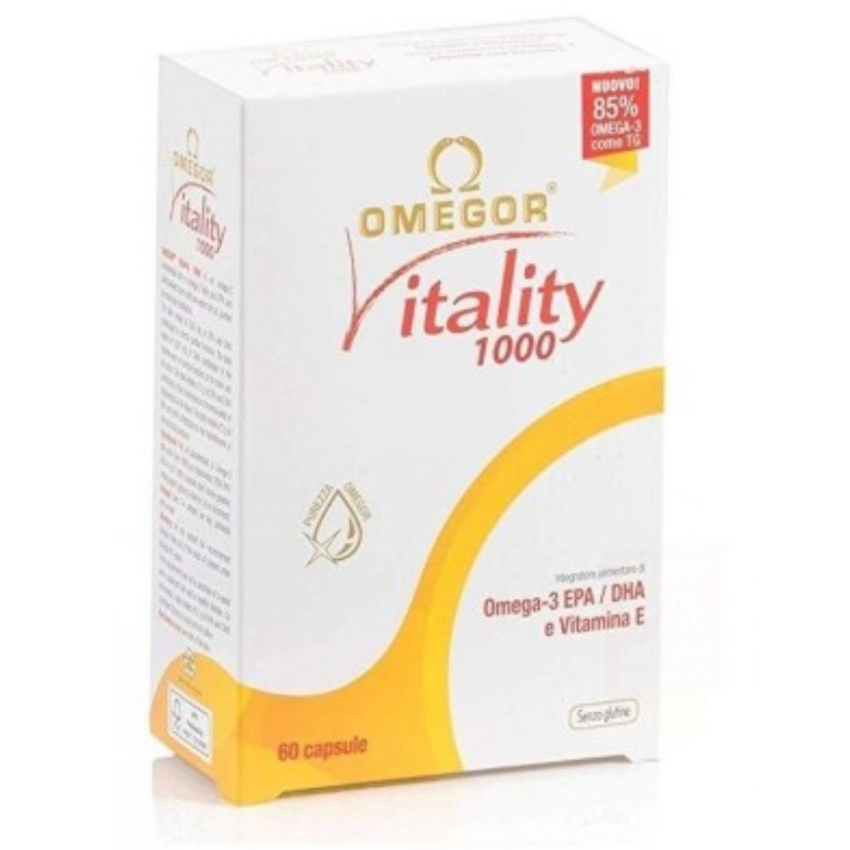 Omegor Vitality 1000 60 cápsulas UGA Nutraceuticals