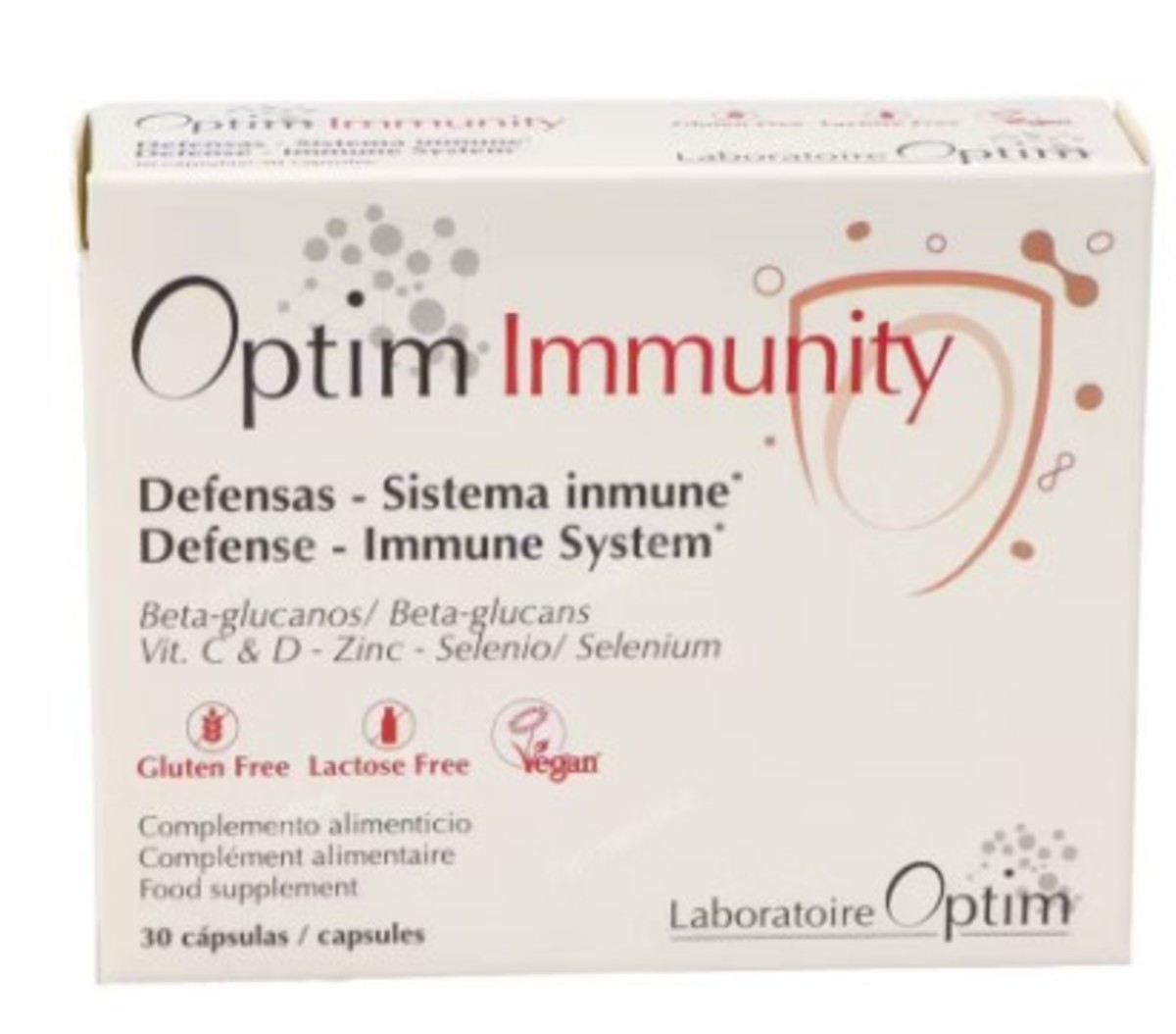 Optim Immunity 30  cápsulas  Optim