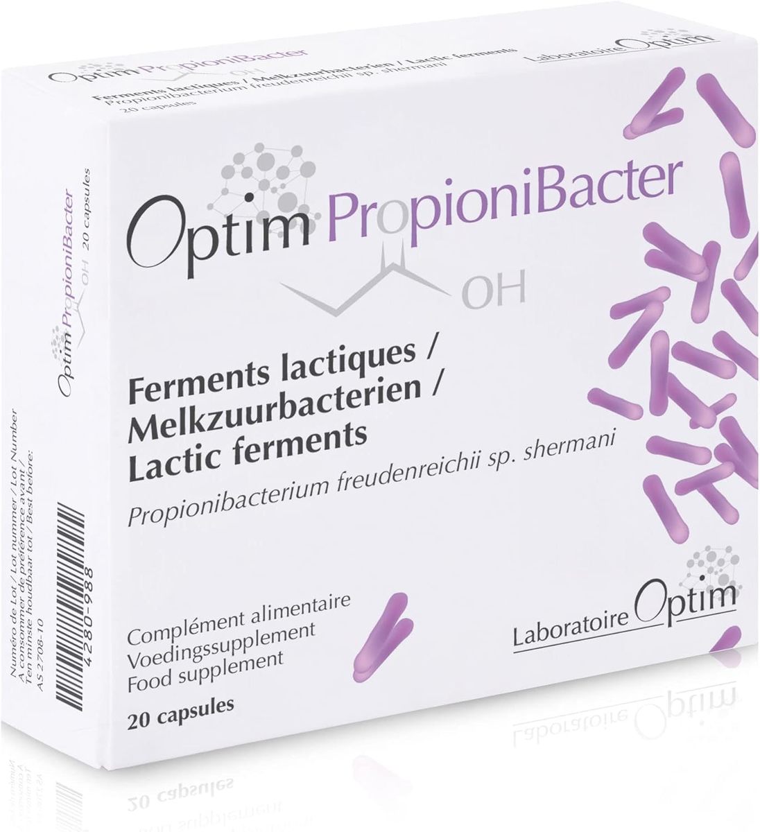 Optim Propionibacter 20 cápsulas