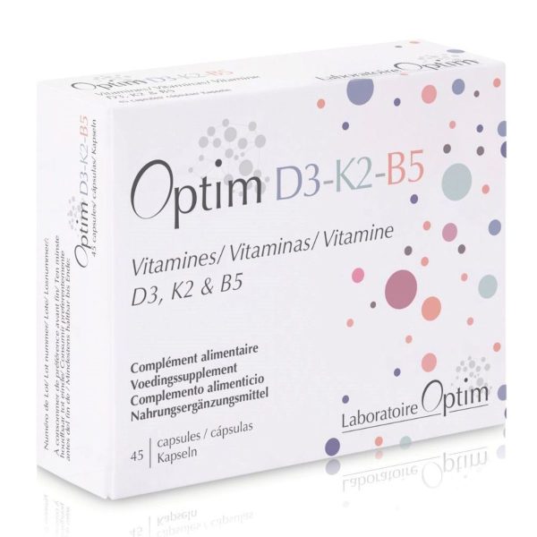 Optim Vitamine D3 K2 B5 45 capsules