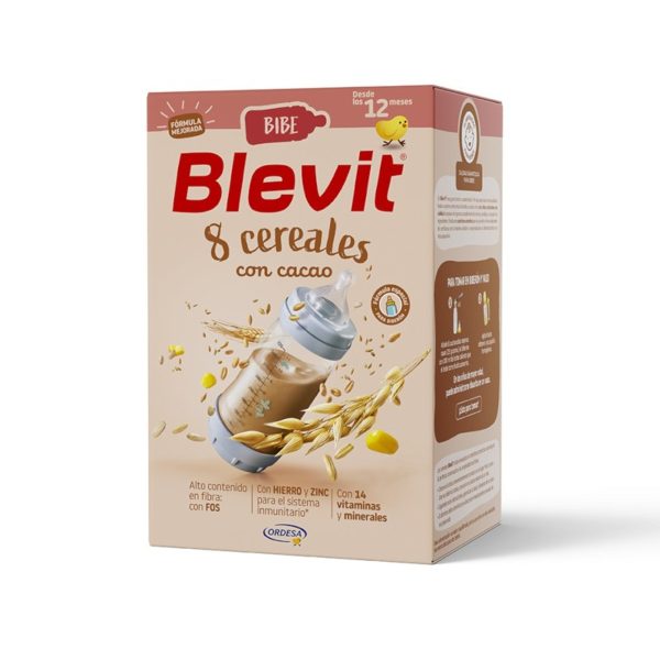 Ordesa Blevit Bibe 8 Cereais e Cacau – 50g