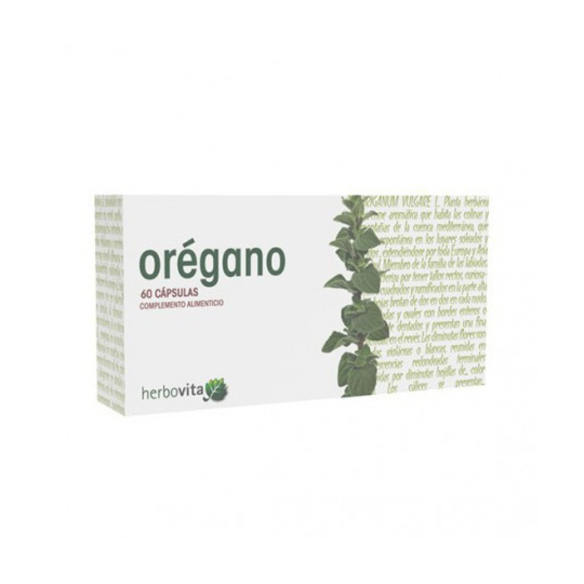 Orégano 60 cápsulas Herbovita