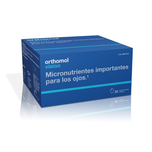 Orthomol Visão 30 cápsulas micronutrientes para os olhos