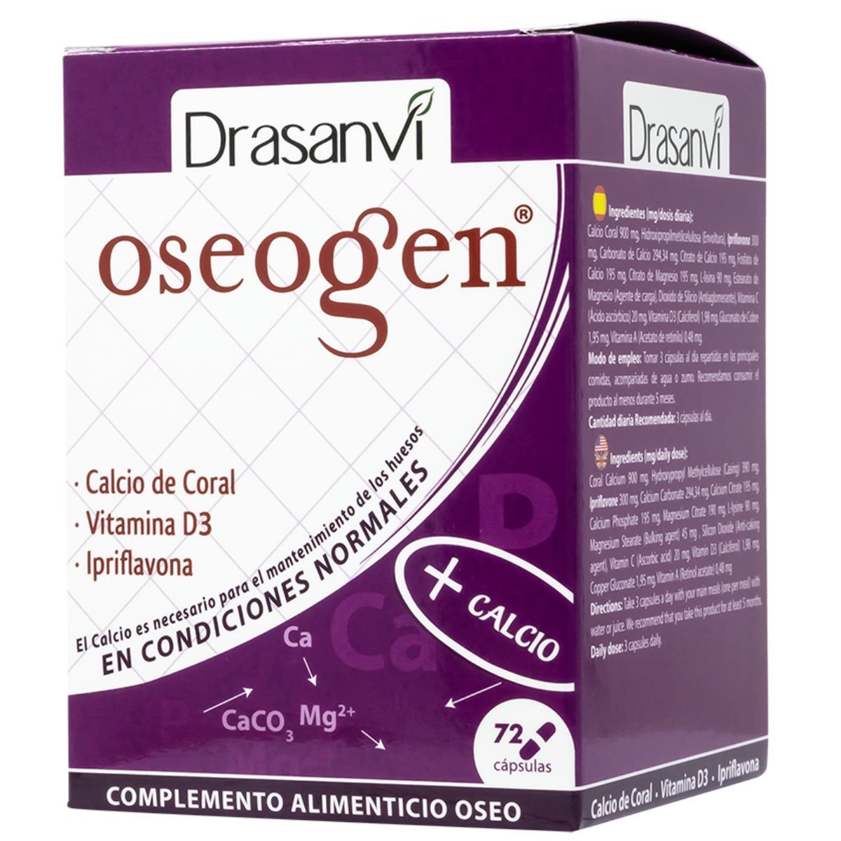Oseogen Óseo 72 Cápsulas Drasanvi