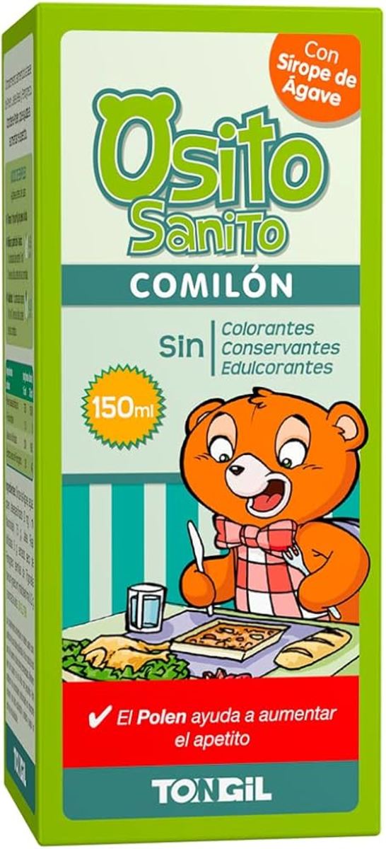 Osito Sanito Comilón jarabe infantil – Tongil – 150ml