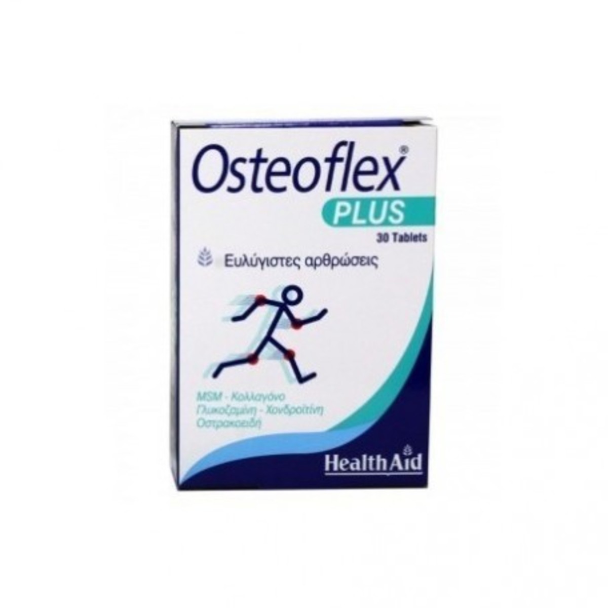 Osteoflex Plus Ácido Hialurónico 30 Comprimidos Health Aid