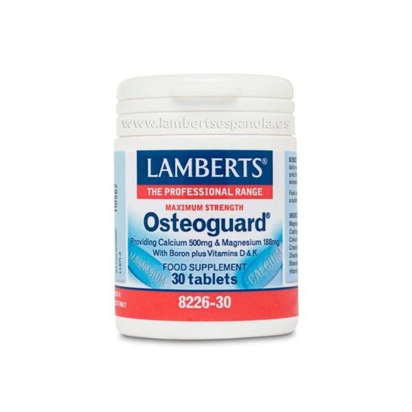 Osteoguard (calcium + magnésium + bore) 30 Comprimés Lamberts