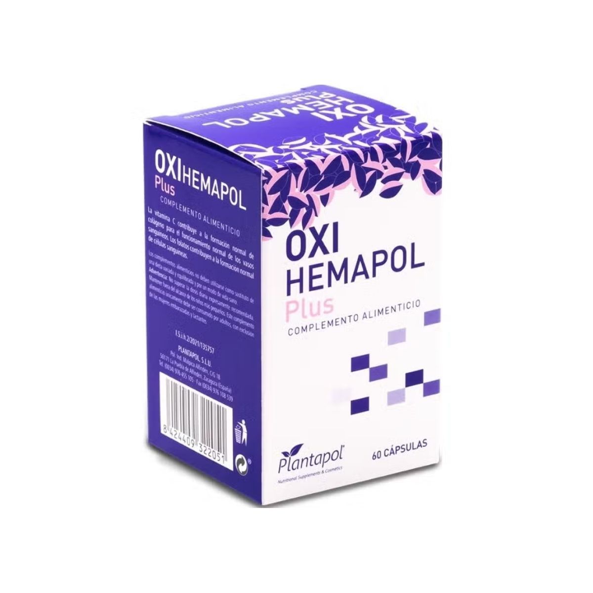 Oxi Hemapol Plus 60 Cápsulas