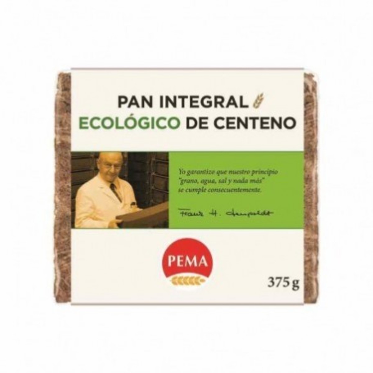Pan Centeno Integral Pema Biocop – 375g