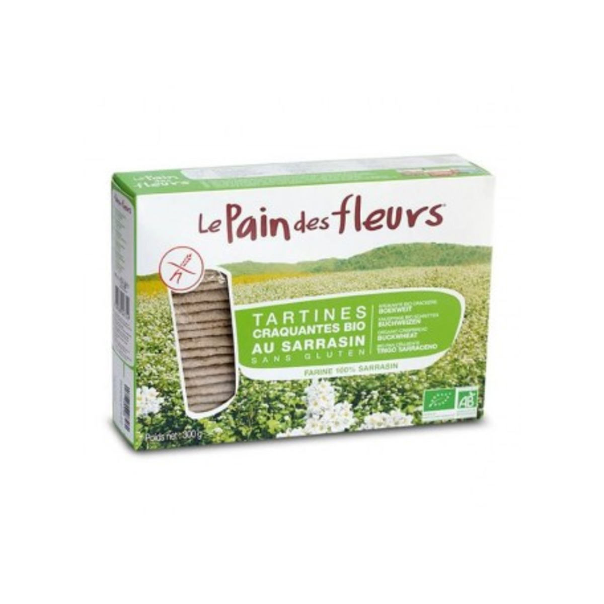 Pan De Flores Sin Gluten Bio Le Pain Des Fleurs – 300g