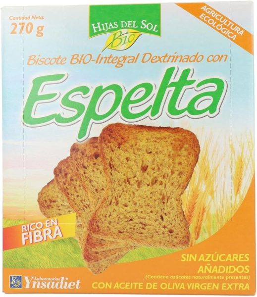 Ψωμί Δεξτρίνης Βιολογικό Σπέλτα Ynsadiet – 270g