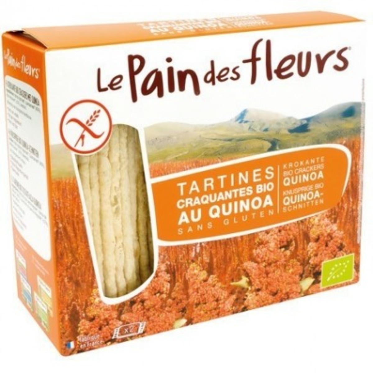 Pan Flores Con Quinoa Sin Gluten Le Pain Des Fleurs – 150g
