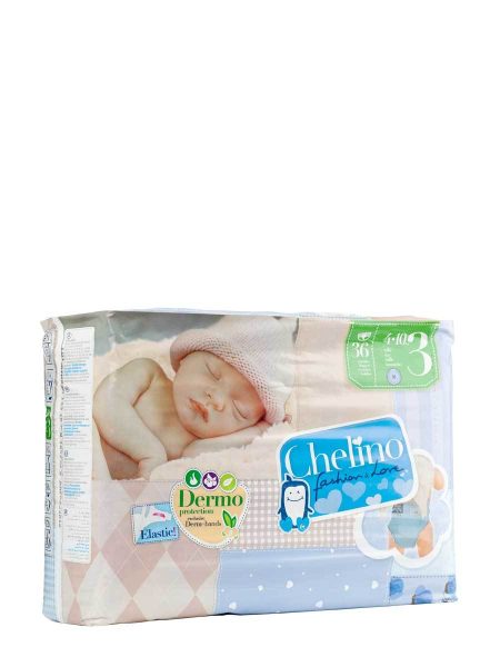 Pañal Chelino Talla 3 (4-10Kg) 36 Unidades