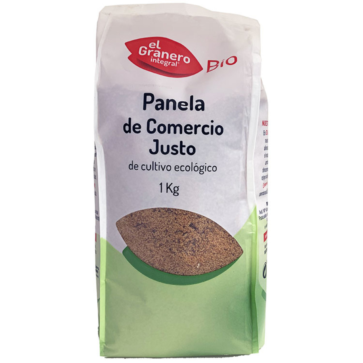 Panela De Comercio Justo Bio 1 Kg El Granero Integral