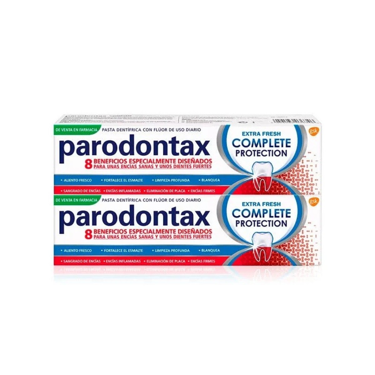 Parodontax complete protection extra fresh pasta 2×75 ml