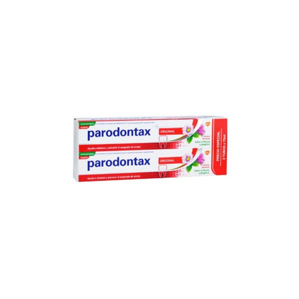 Parodontax double original pâte dentifrice 2×75 ml