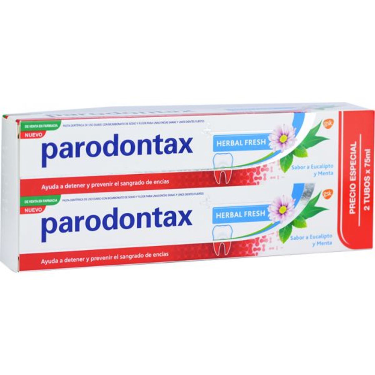Parodontax Herbal Fresh 2×75 ml