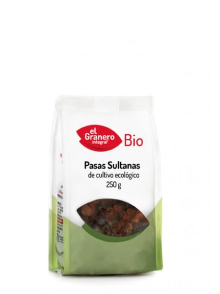 Raisins secs Sultanas Bio El Granero Integral – 250g