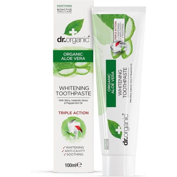 Dentifrice à l'Aloe Vera Dr Organic – 100ml