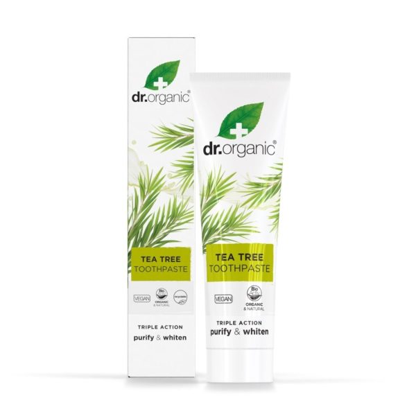 Dentifrice à l'Arbre à Thé Dr Organic – 100ml