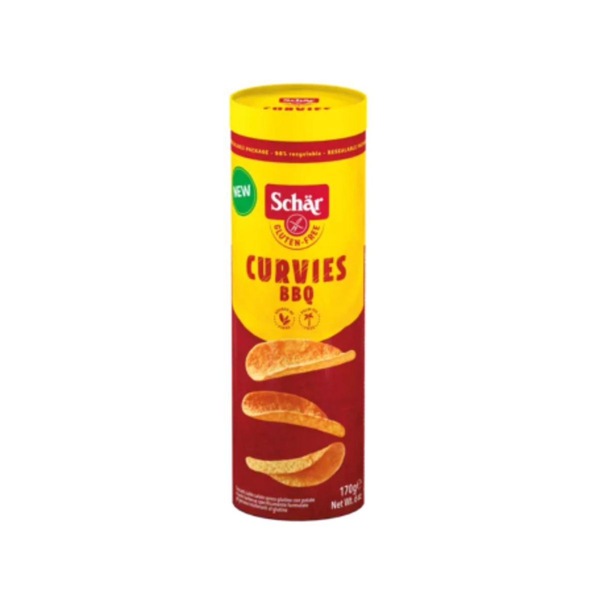 Patatas Curvies Bbq Dr. Schar – 170g