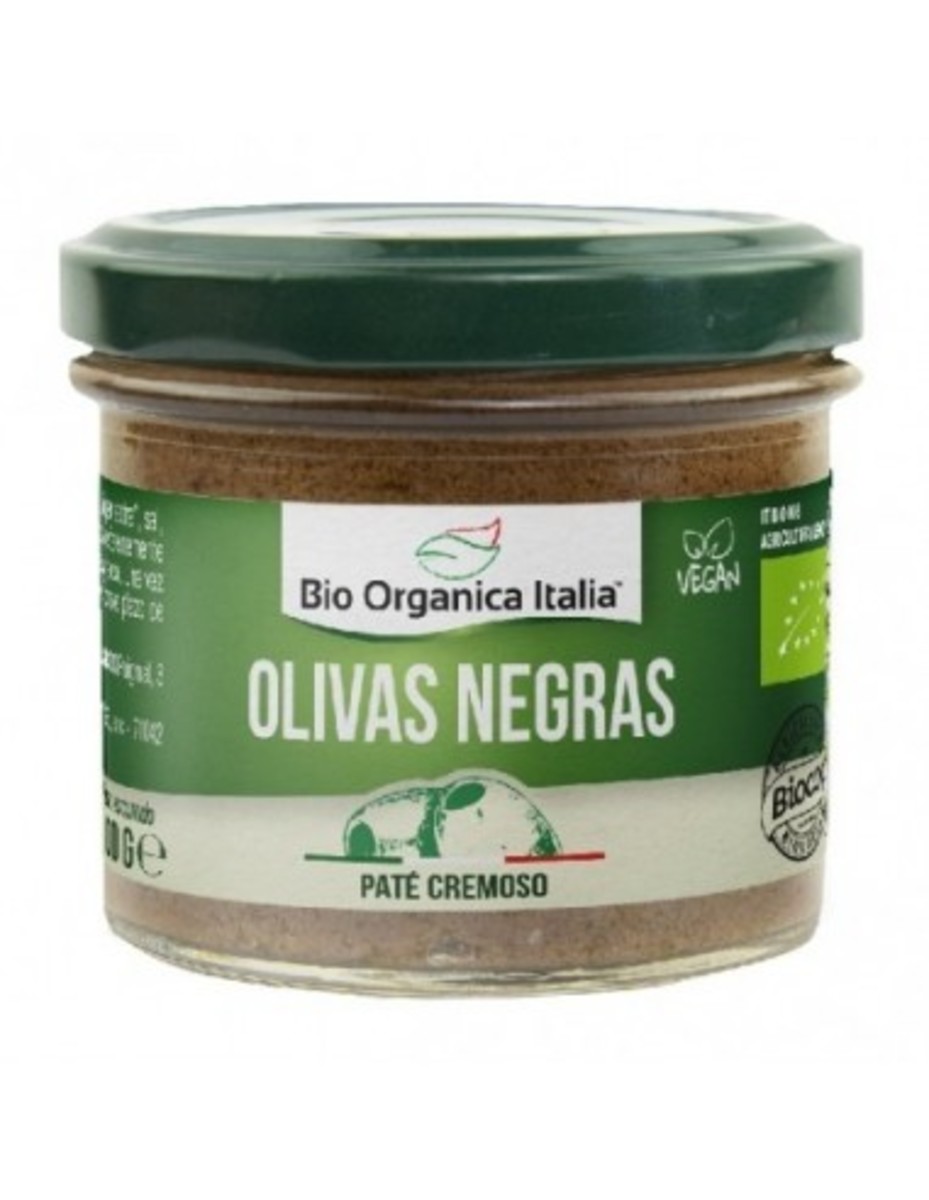 Pate Olivas Negras Bio Organic – 100g