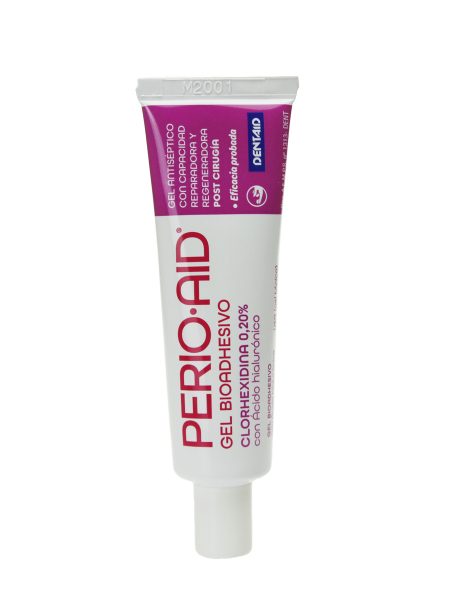 Perio aid gel bio adhésif avec chlorhexidine 0,20 % et acide hyaluronique 30 ml