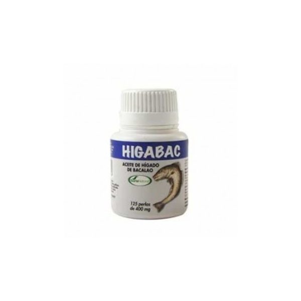Pérolas de Fígado de Bacalhau 125×400 mg Soria Natural