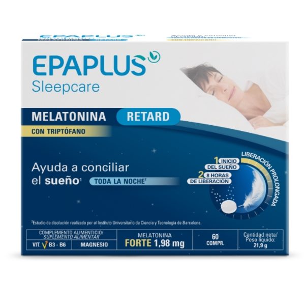 Peroxidos Epaplus Melatonina C/ Triptofano 1.98 Mg 60 Compresse