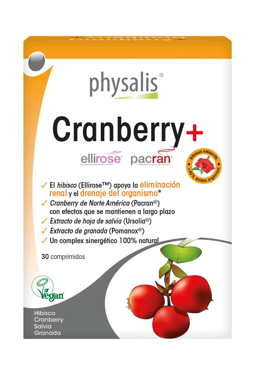 Physalis Cranberry 45 comprimidos