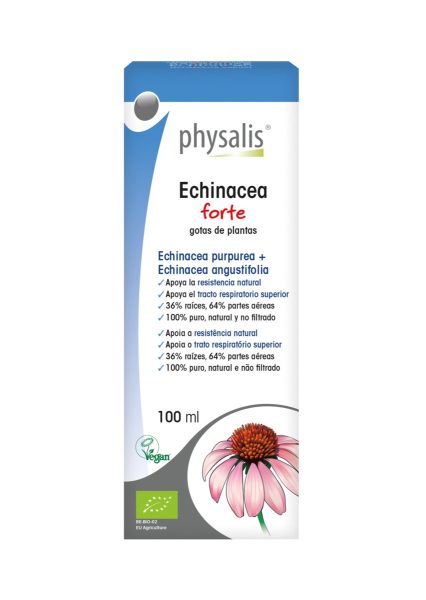 Physalis Estratto Echinacea Forte Gocce Di Piante Bio – 100ml