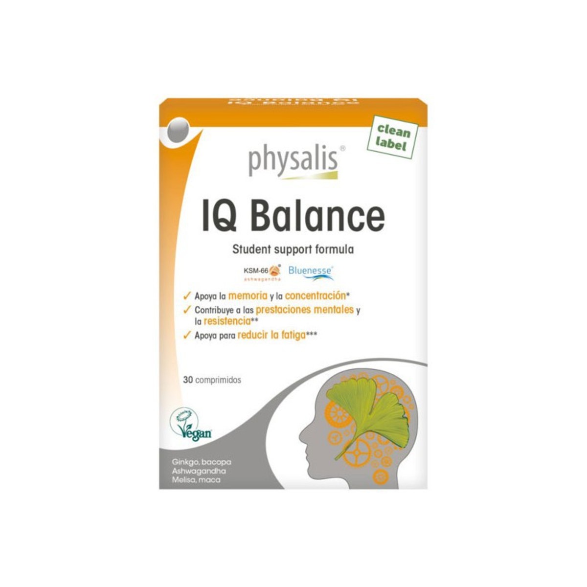 Physalis IQ Balance 30 comprimidos