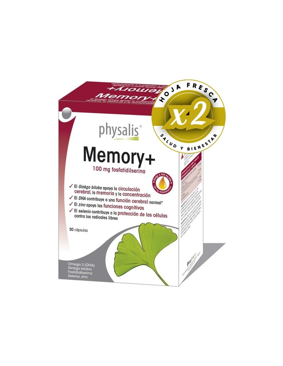 Physalis Memory+ 30 cápsulas
