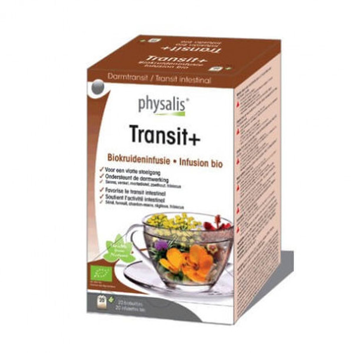 Physalis Transit+ Infusión 20 Bolsitas