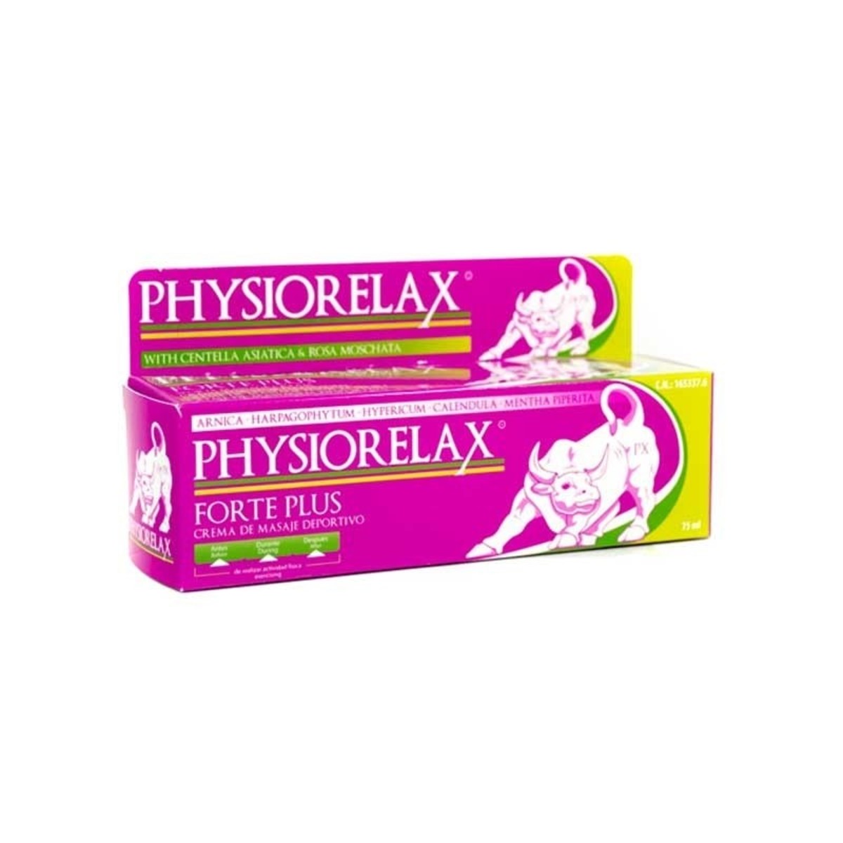 Physiorelax Forte Plus Creme de massagem desportiva 75ml