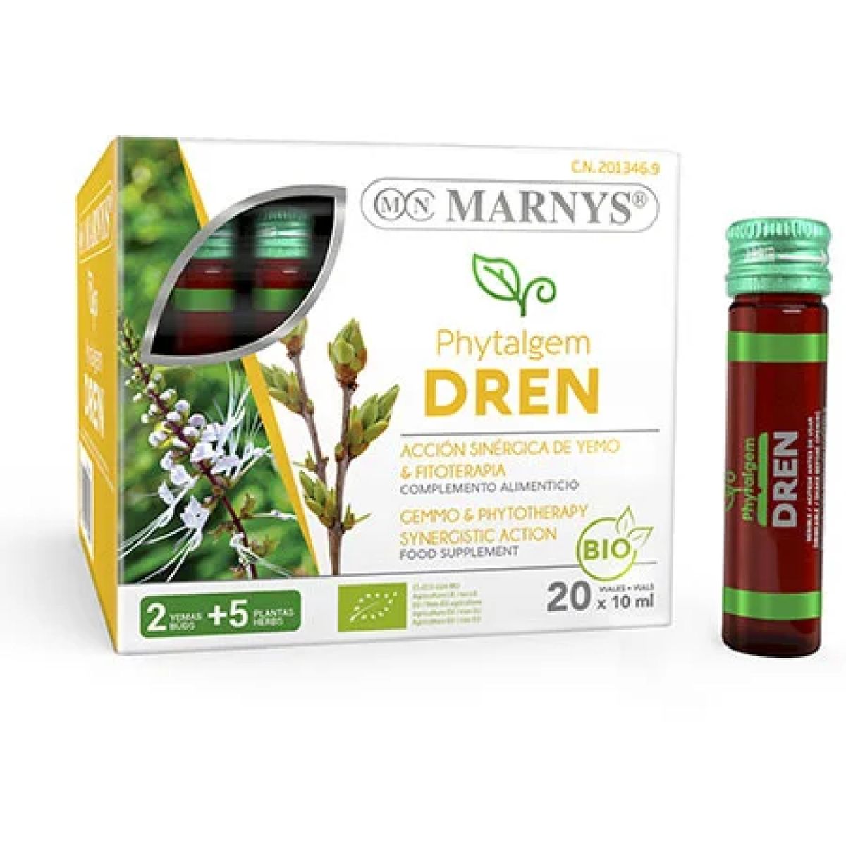 Phytalgem Dren 20 viales Sante Marnys