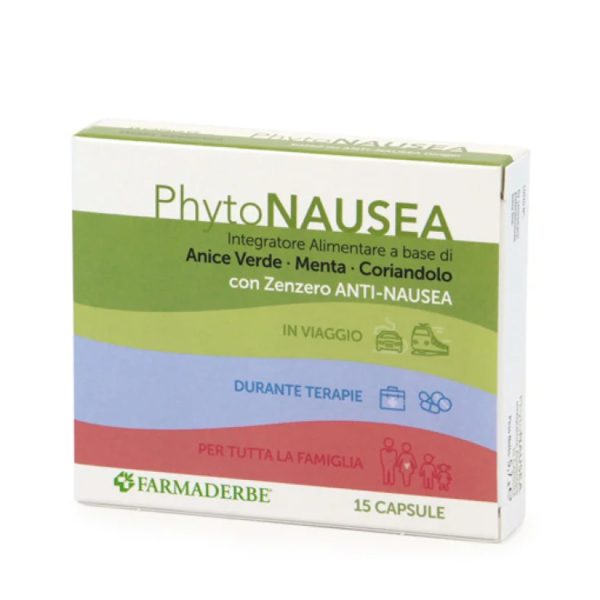 Phyto Nausea 15 capsule Farmaderbe