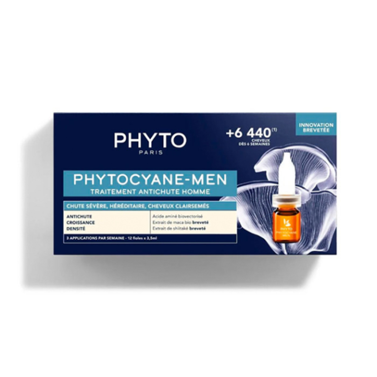 Phytocyane-Men Tratamento Anticaída Homem 12 x 3, – 5ml
