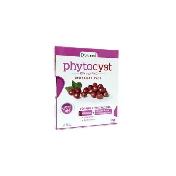 Phytocyst Canneberge rouge 30 comprimés 120mg Drasanvi