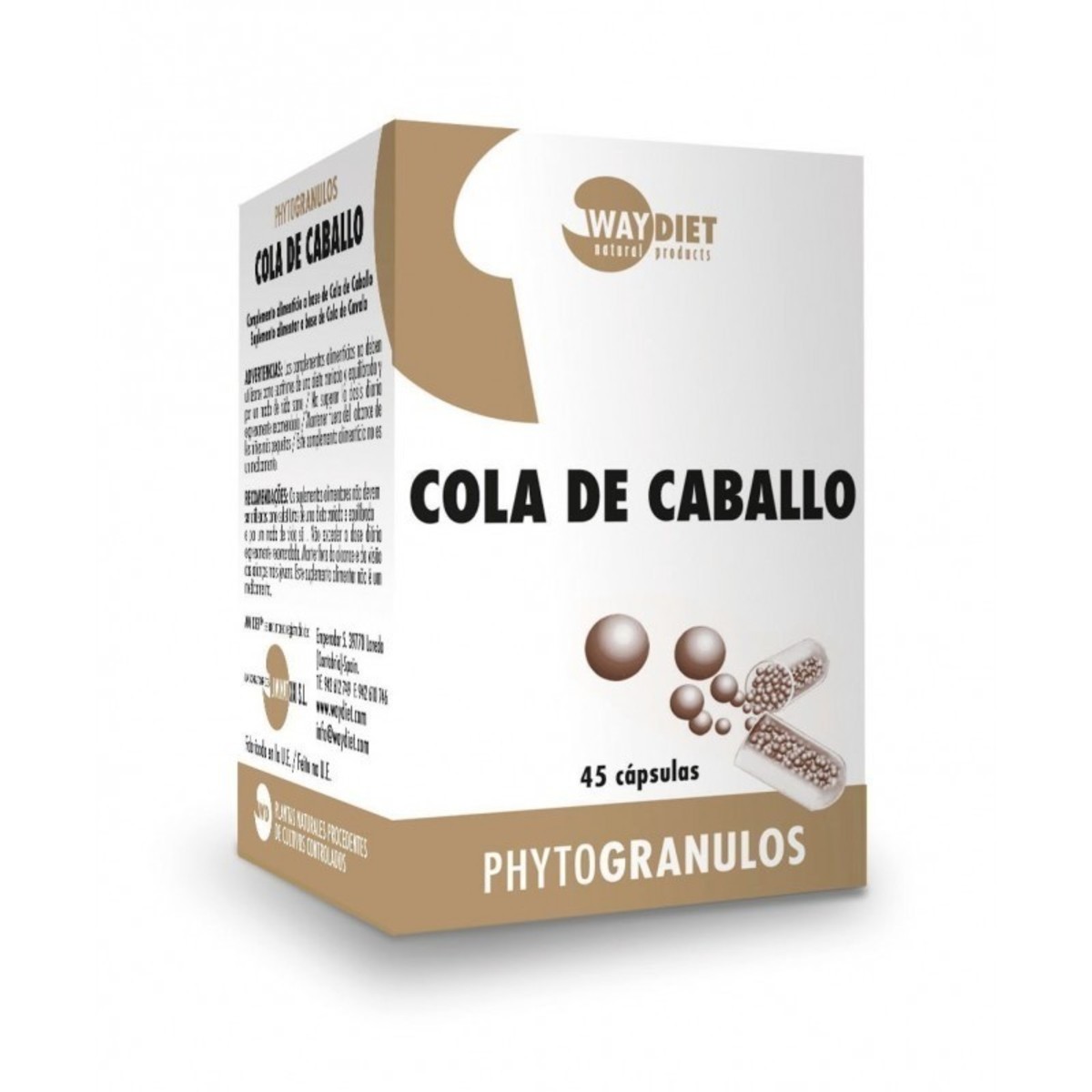Phytogranulos Cola de Caballo 45 cápsulas