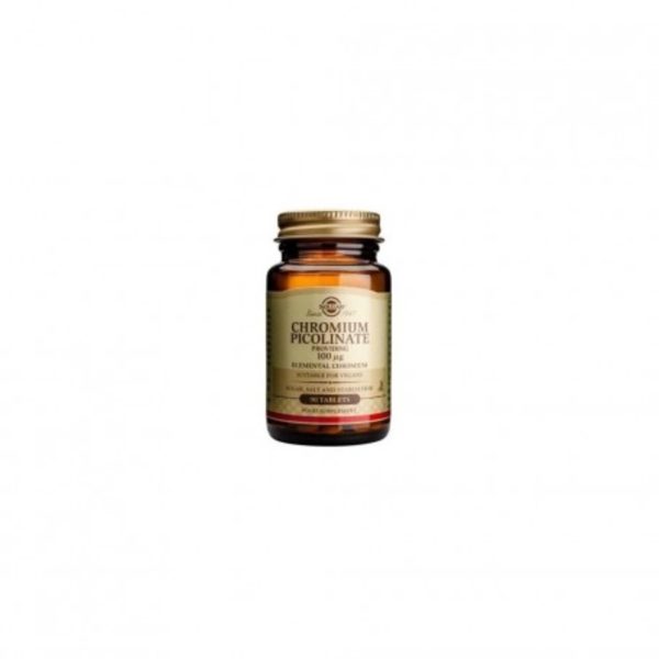 Picolinato Cromo 100 mg 90 Tabletten Solgar
