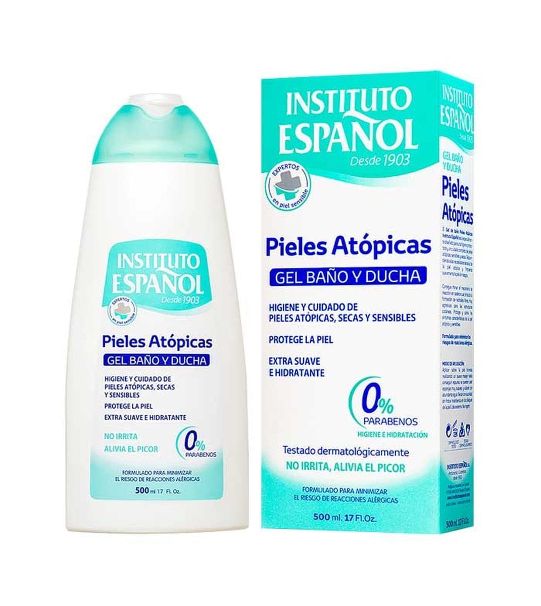 Douchegel voor de atopische huid – Instituto Español – 500 ml