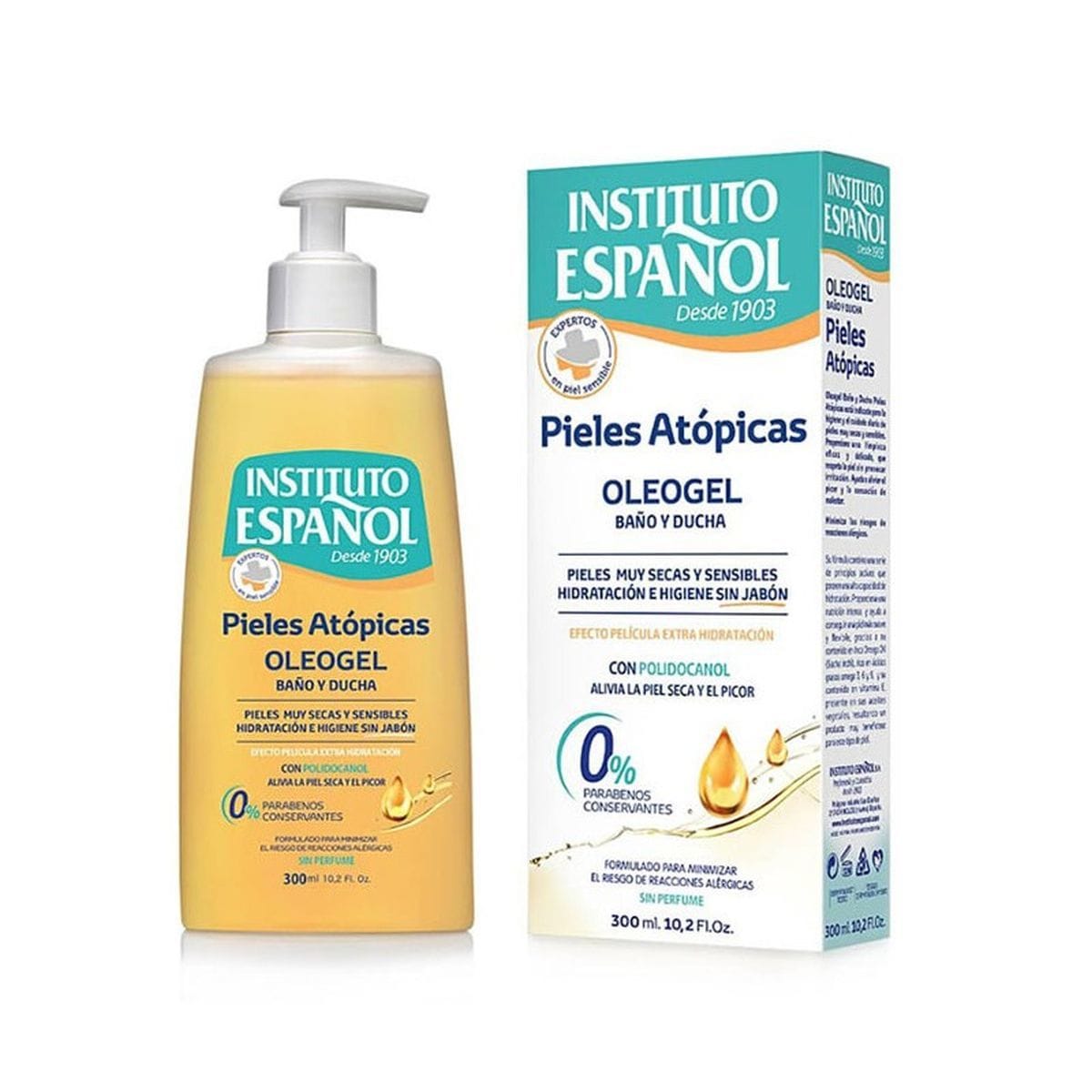 Piel Atópica Oleogel Baño Y Ducha – Instituto Español – 300ml