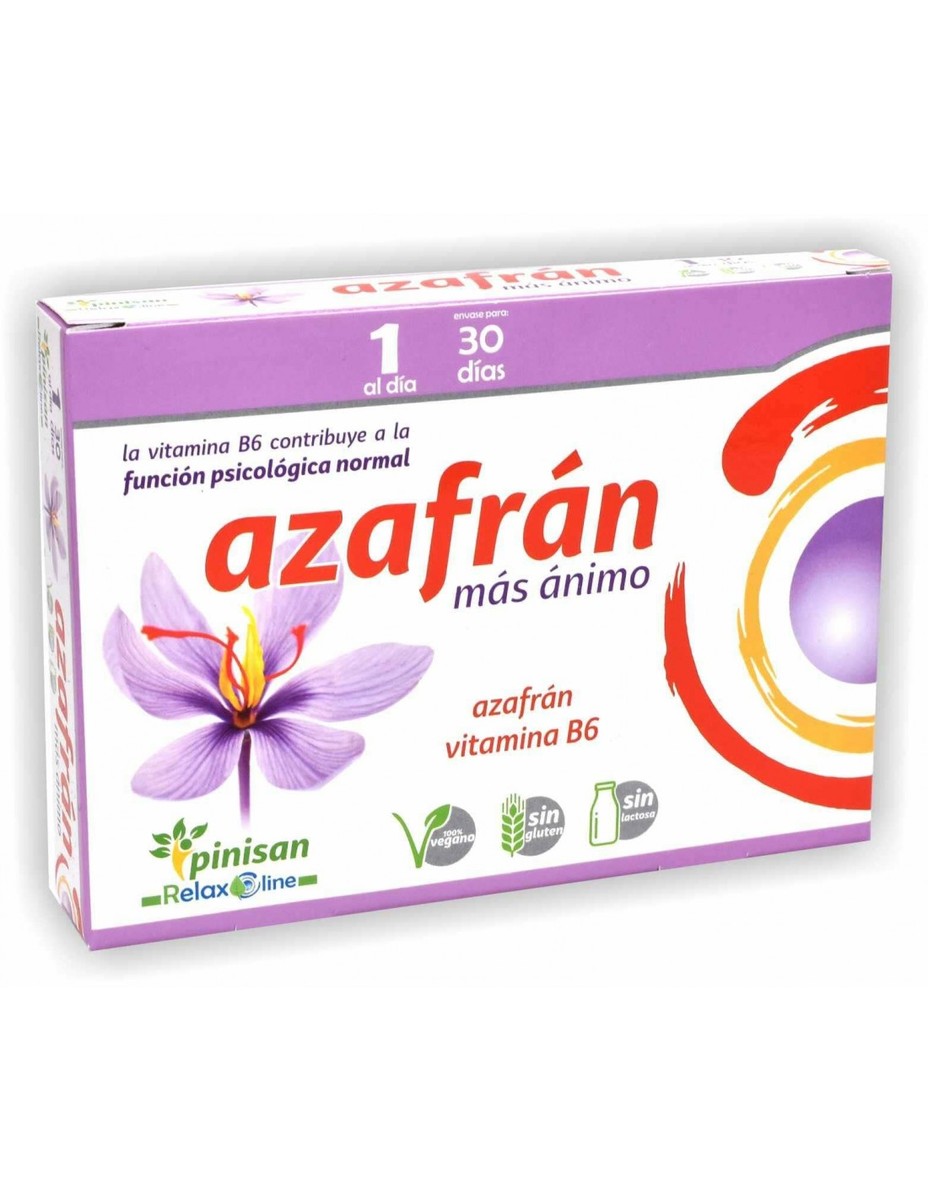 Pinisan Azafrán 30 cápsulas