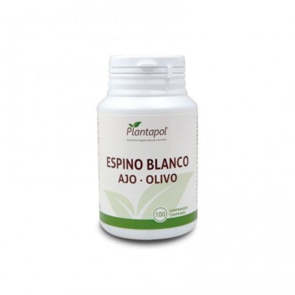 Plantapol Épine blanche + Ail + Olivo 550 mg 100 Comprimés