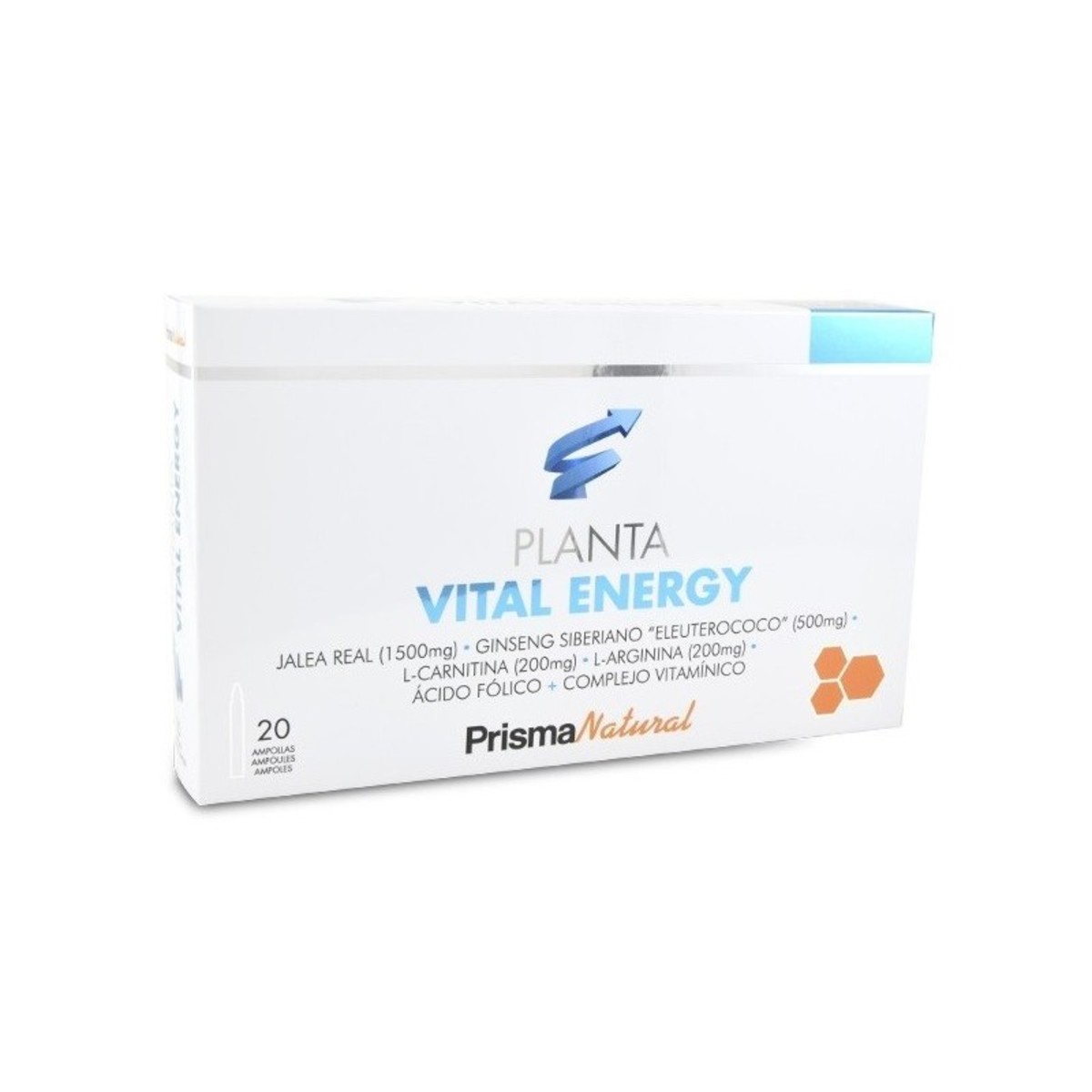 Plantavital – Energy 20 Ampollas Prisma Natural – 10ml