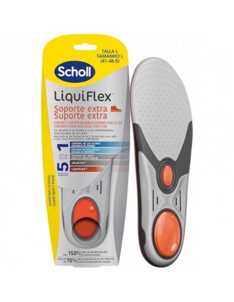 Semelles Support Renforcé #Taille 41-46.5 1 U Liquiflex – Scholl