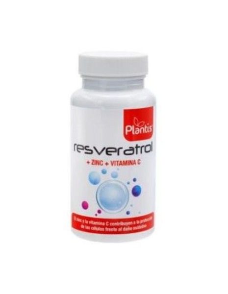 Plantis Resveratrol + Zinc + Vitamina C  60 cápsulas
