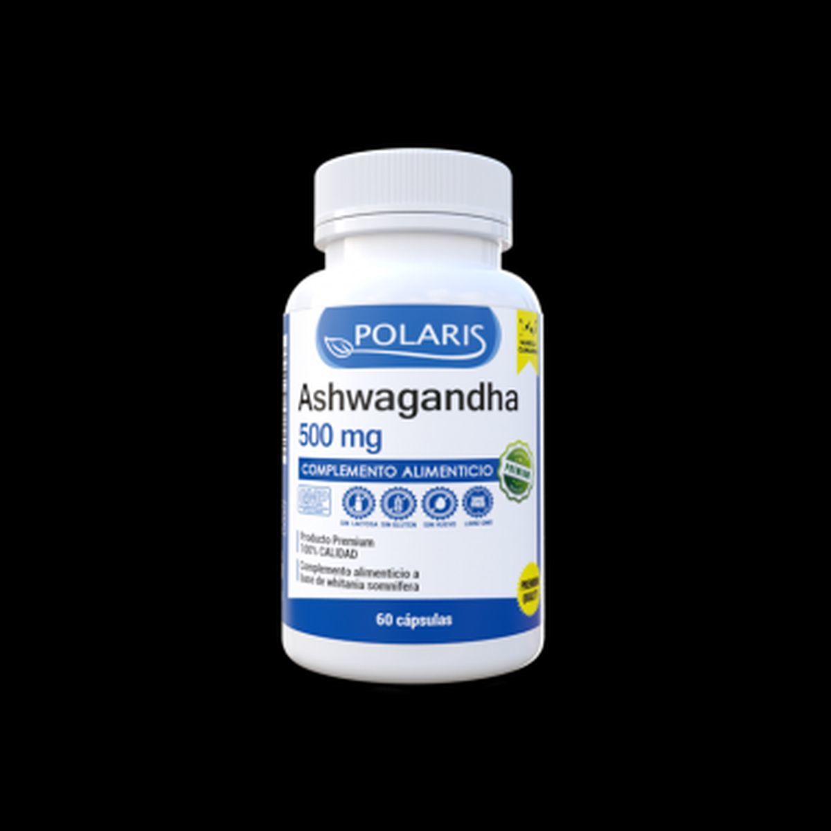 Polaris Ashwagandha 500 Mg 60 cápsulas