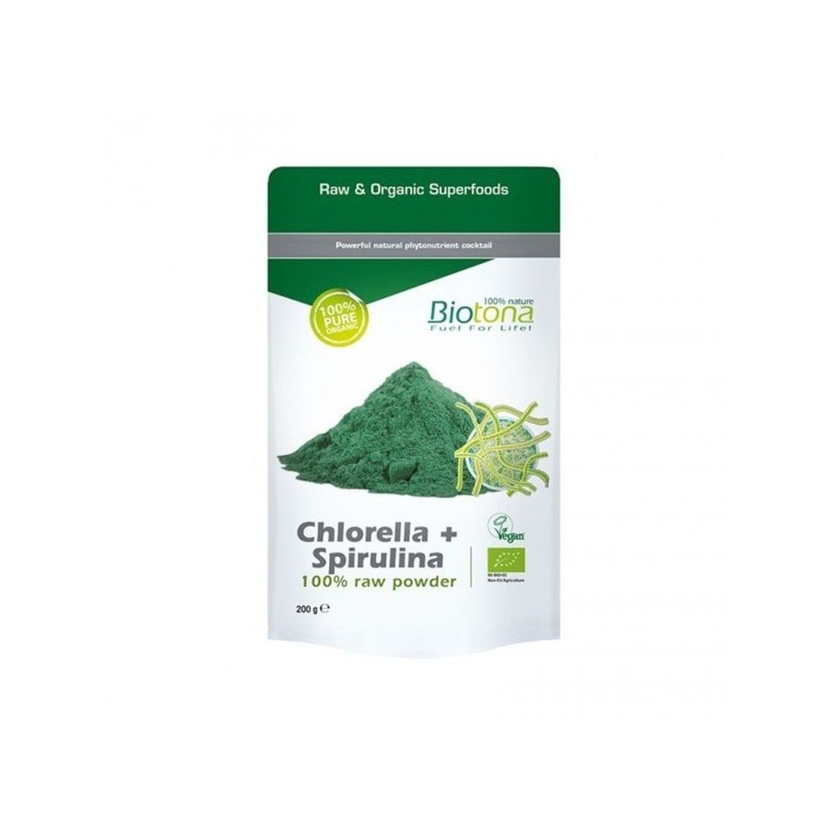 Polvo de Chlorella Bio Biotona – 200g